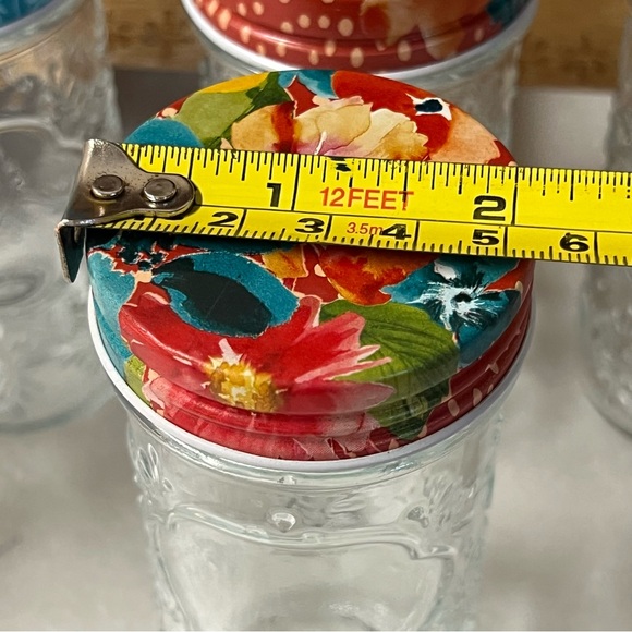 The Pioneer Woman Wildflower Whimsy Six Jar Spice Rack - Picture 9 of 11